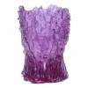 Medusa Vase - Clear Purple