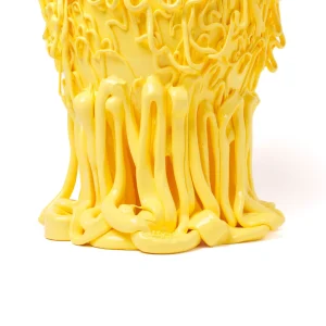 Medusa Vase - Matt Pastel Yellow