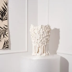 Medusa Vase - Matt White