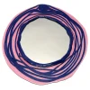 Mirror - Clear Antique Pink And Matt Blue
