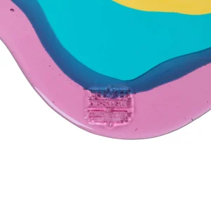 Mirror - Clear Antique Pink, Turquoise, Pastel yellow