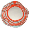 Mirror - Clear Aqua And Matt Orange