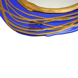 Mirror - Clear Blue And Gold