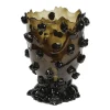 Nugget Vase - Clear Black