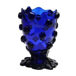 Nugget Vase - Clear Blue