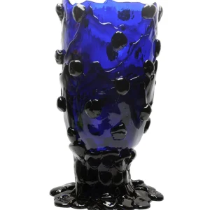 Nugget Vase - Clear Blue