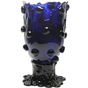 Nugget Vase - Clear Blue
