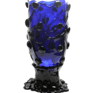 Nugget Vase - Clear Blue
