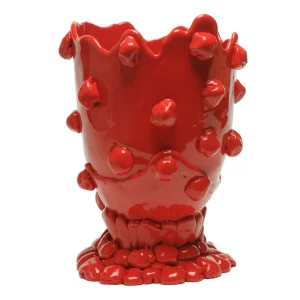 Nugget Vase - Matt Red