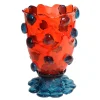 Nugget Vase - Red, Light Blue