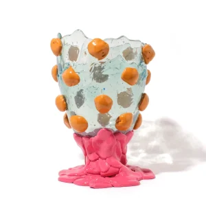 Nugget Vase Extra Colour - Aqua, Ochre, Fuchsia