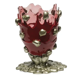 Nugget Vase Extra Colour - Clear Pink, Matt Cherry, Bronze