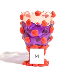 Nugget Vase Extra Colour - Light Ruby, Purple, Orange