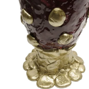 Nugget Vase Extra Colour - Clear Pink, Matt Cherry, Bronze