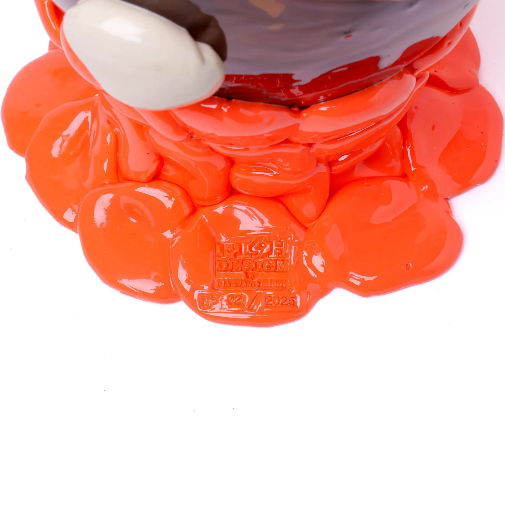 nugget_vase_extra_colour__4.webp Nugget Vase Extra Colour - Clear Brown, Matt Champagne, Pastel Orange