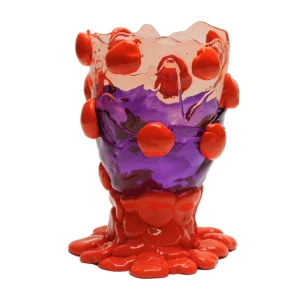 Nugget Vase Extra Colour - Light Ruby, Purple, Orange