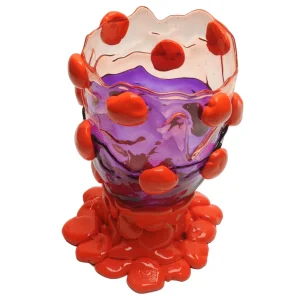 Nugget Vase Extra Colour - Light Ruby, Purple, Orange