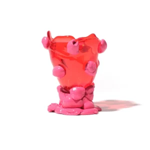 Nugget XS - Clear Red And Matt Fuchsia