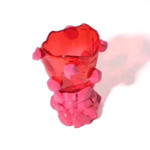 Nugget XS - Clear Red And Matt Fuchsia 2