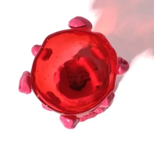 Nugget XS - Clear Red And Matt Fuchsia 2