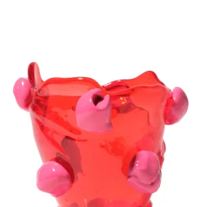 Nugget XS - Clear Red And Matt Fuchsia