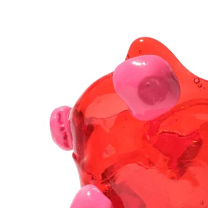 Nugget XS - Clear Red And Matt Fuchsia