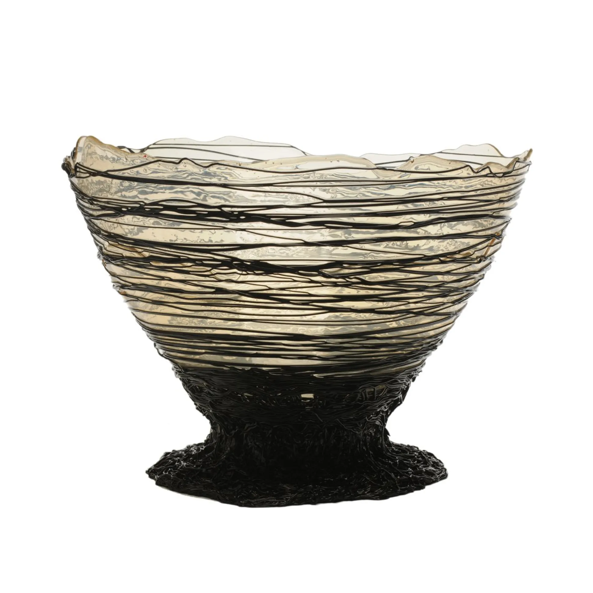 ogiva_vase__clear_and_bla_0.webp Ogiva Vase - Clear And Black