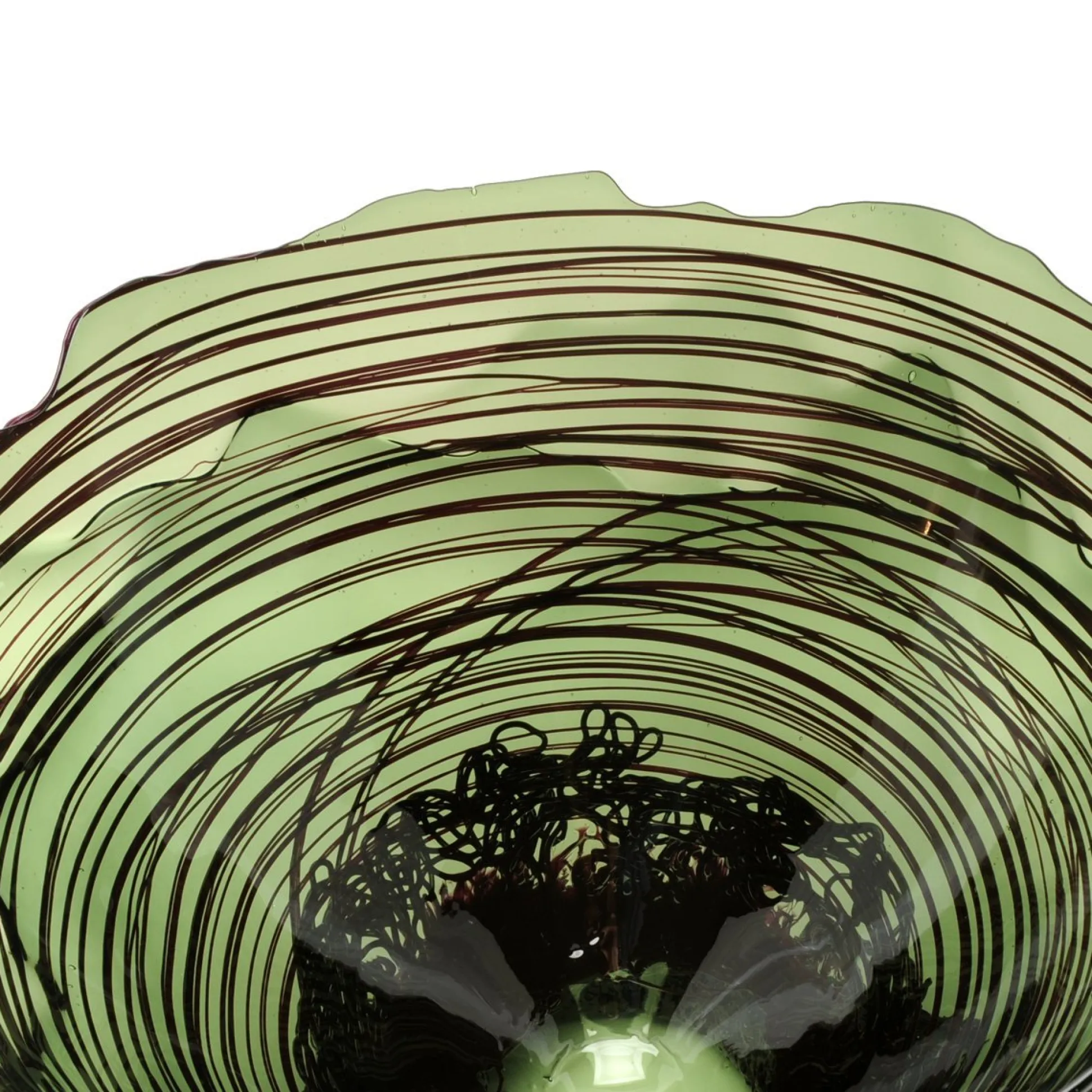 ogiva_vase__clear_bottle__4.webp Ogiva Vase - Clear Bottle Green And Matt Aubergine