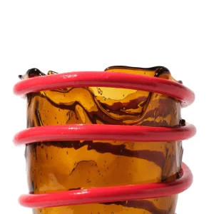 Pompitu I Vase - Amber, Coral