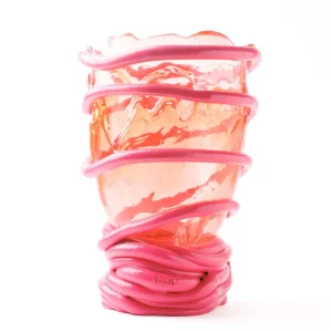 Pompitu I Vase - Light Ruby, Fuchsia