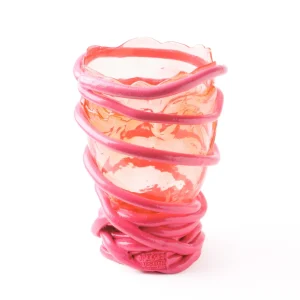 Pompitu I Vase - Light Ruby, Fuchsia