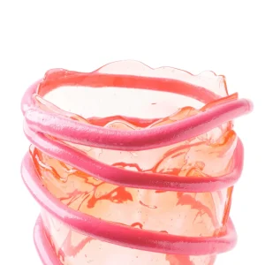 Pompitu I Vase - Light Ruby, Fuchsia