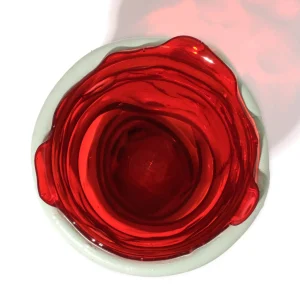 Pompitu I Vase - Red, Aqua
