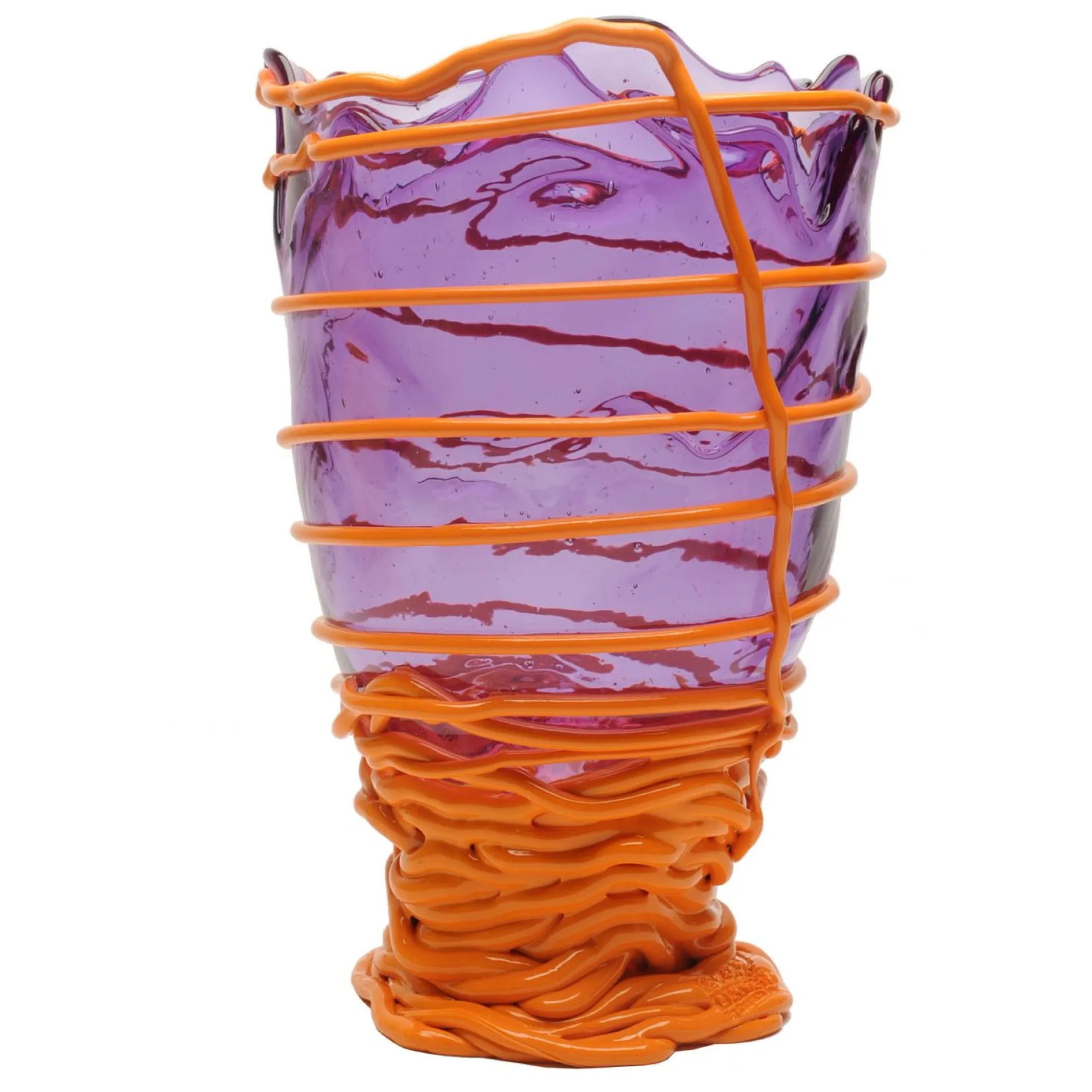 pompitu_ii_vase__clear_li_0.webp Pompitu II Vase - Clear Lilac And Matt Pumpkin