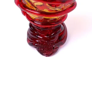 Pompitu II XS - Clear Amber, Dark Ruby