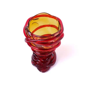 Pompitu II XS - Clear Amber, Dark Ruby