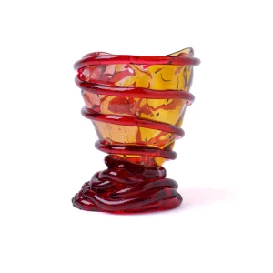 Pompitu II XS - Clear Amber, Dark Ruby