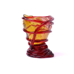 Pompitu II XS - Clear Amber, Dark Ruby