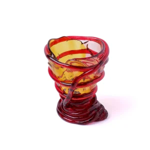 Pompitu II XS - Clear Amber, Dark Ruby