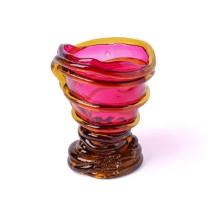 Pompitu II  XS - Clear Fuchsia, Amber