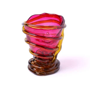 Pompitu II  XS - Clear Fuchsia, Amber