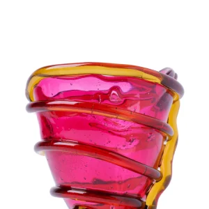 Pompitu II  XS - Clear Fuchsia, Amber