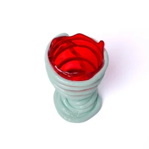 Pompitu II  XS - Clear Red, Aqua