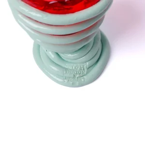 Pompitu II  XS - Clear Red, Aqua