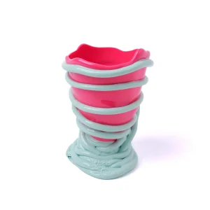 Pompitu II  XS - Matt Fuchsia, Aqua