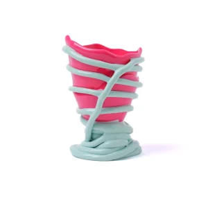 Pompitu II  XS - Matt Fuchsia, Aqua