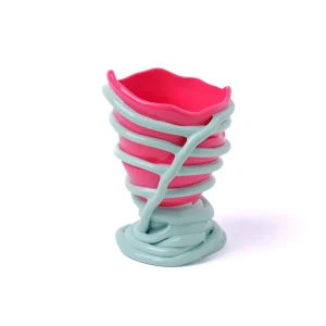 Pompitu II  XS - Matt Fuchsia, Aqua