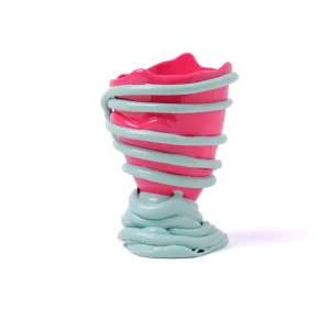 Pompitu II  XS - Matt Fuchsia, Aqua