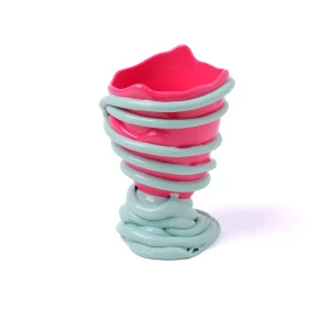 Pompitu II  XS - Matt Fuchsia, Aqua