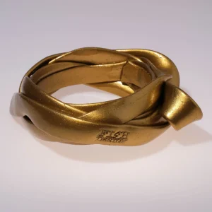 Ribbon Bracelet - Gold